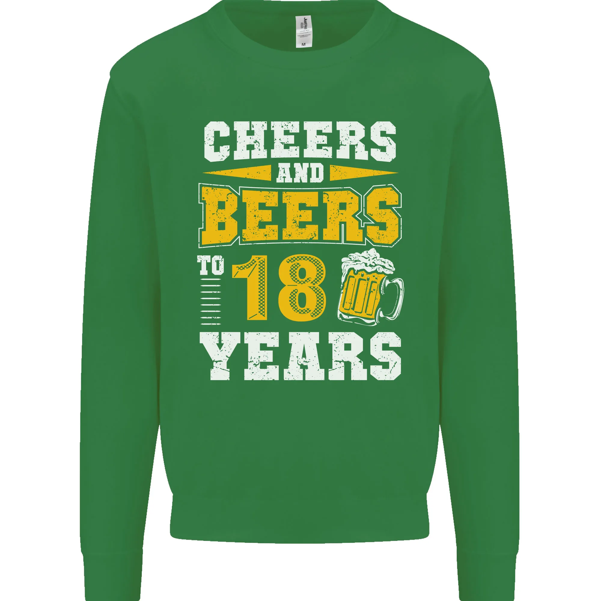 18th Birthday Funny Alcohol 18-Year-Old Men's Sweatshirt Jumper