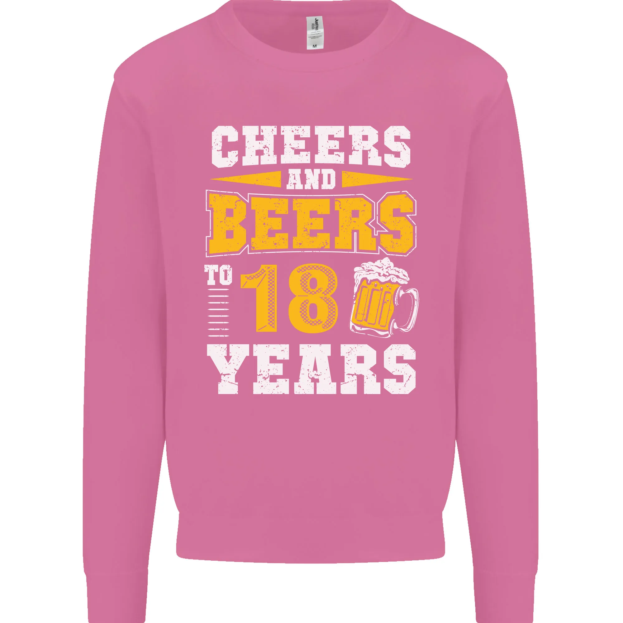 18th Birthday Funny Alcohol 18-Year-Old Men's Sweatshirt Jumper