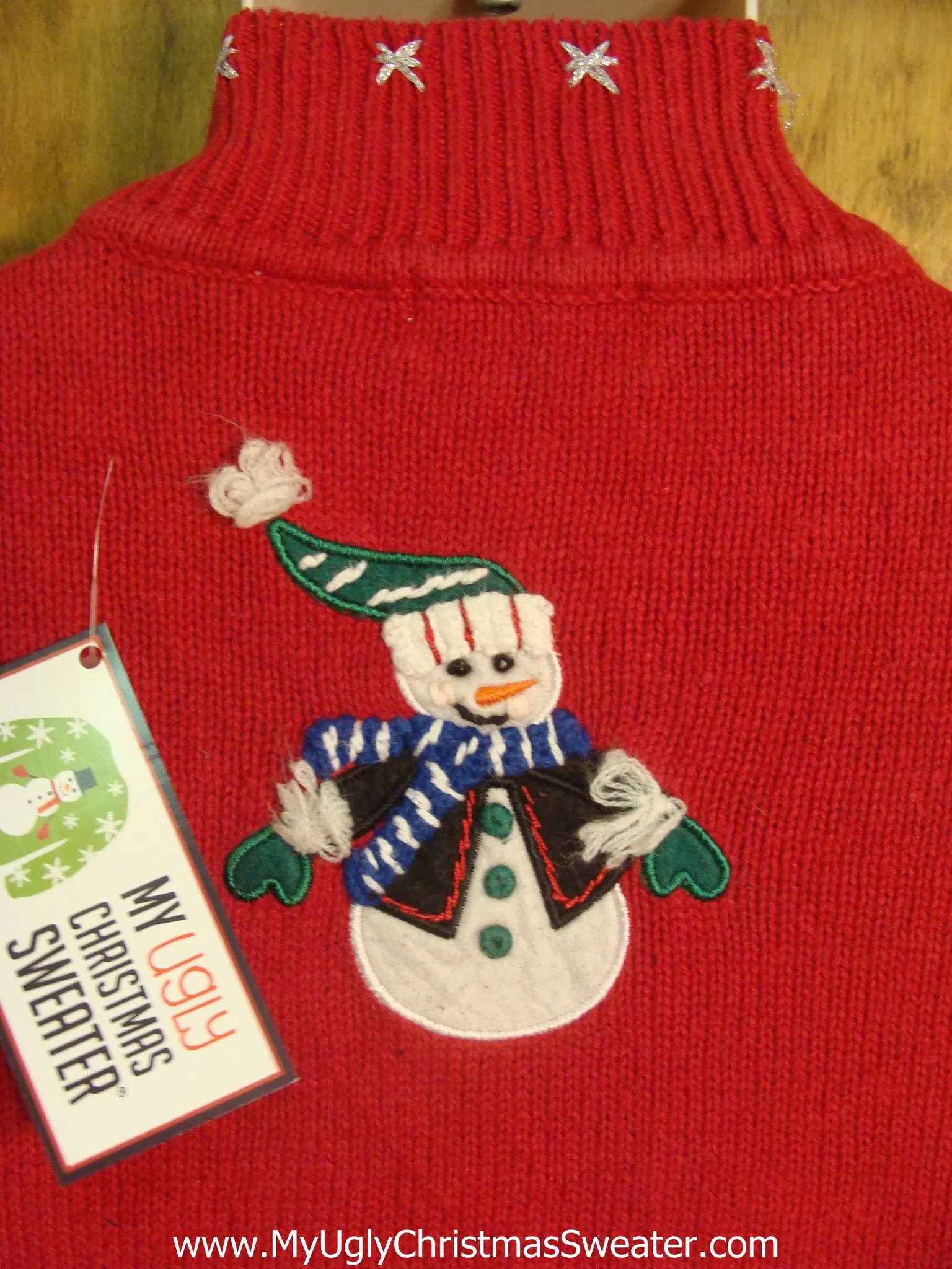 80s Jolly Snowmen Ugly Xmas Sweater