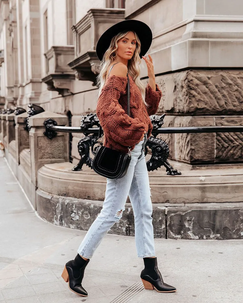 Grace Oversize Twist Bohemian Women Sweater
