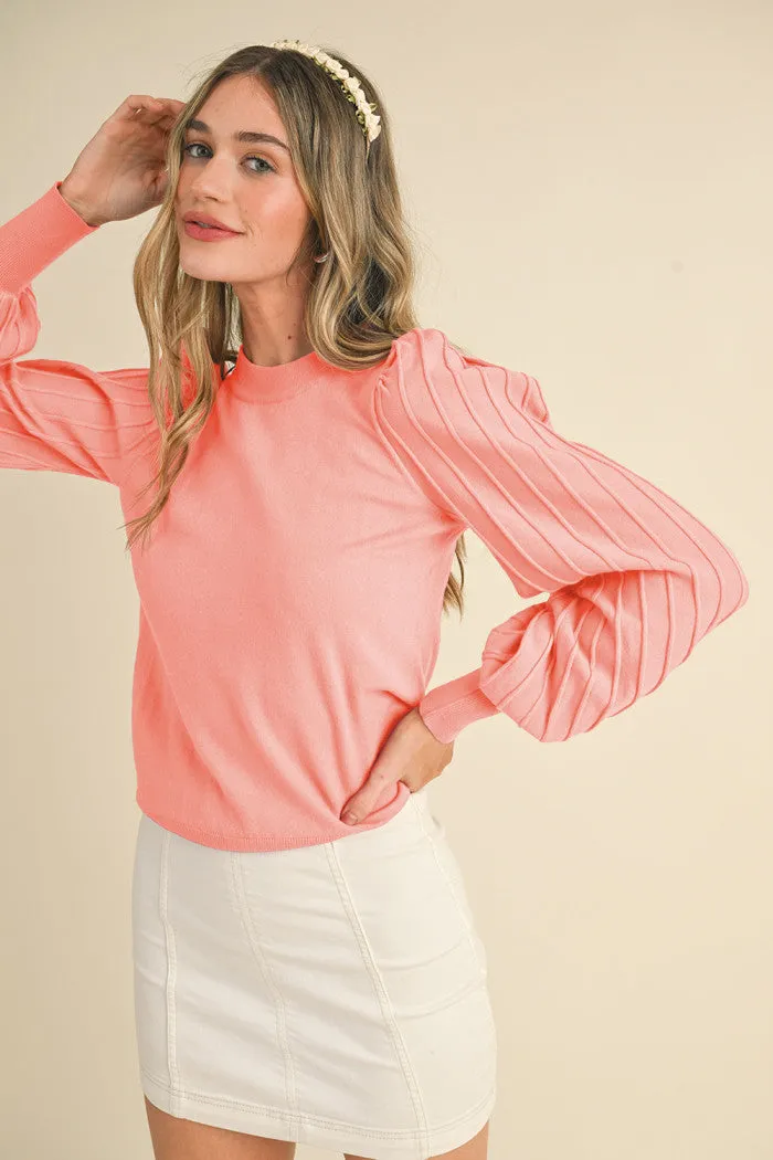 Lindsay Knit Pullover Top