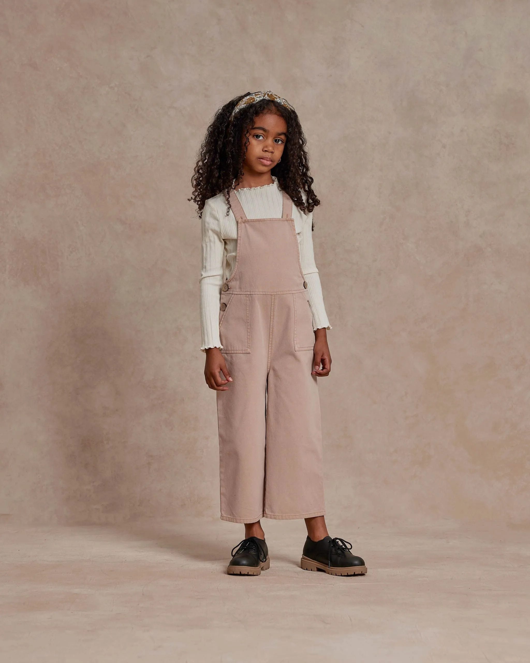 Rylee   Cru Wide Leg Overall - Rose